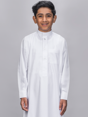 boys white kurta-