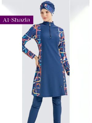 LADIES L/S 3PC PRINTED COSTUME