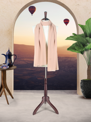 TURKISH CHIFFON SCARVES - ROSY MINK