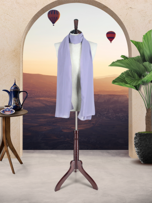 TURKISH CHIFFON SCARVES - LAVENDER