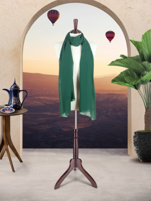 TURKISH CHIFFON SCARVES - EMERALD