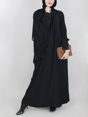 PLAIN BIG SLEEVE - ABAYA