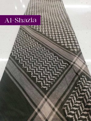 MEN'S KEFFIYAH SCARF - ARMY GREEN