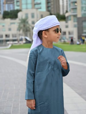 EMIRATI BOYS COTTON - TEAL