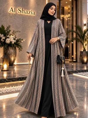 PASHMINA ABAYA - DESERT MIRAGE