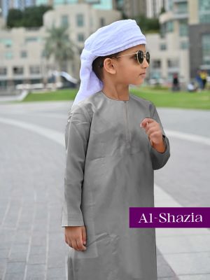 EMIRATI BOYS COTTON - DOVE GREY