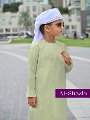 EMIRATI BOYS COTTON - PISTACHIO