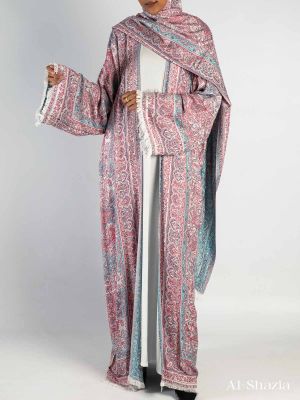 PASHMINA THROW - TEAL