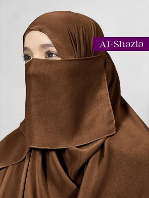 HALF PARDAH - MOCHA