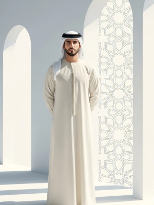 PREMIUM EMIRATI TASSLE - IVORY