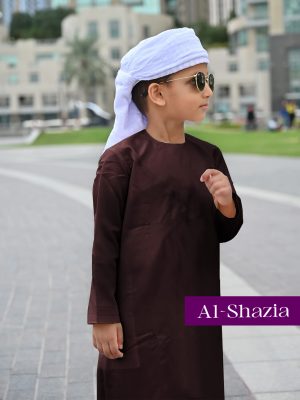 EMIRATI BOYS COTTON - MAROON