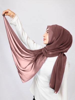 SHARQIAA CHIFFON - MAUVE