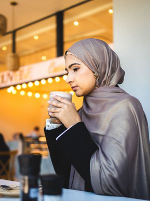 MOCHA LATTE- CHIFFON SHIMMER