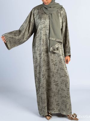 CAMO ABAYA-PISTACHIO