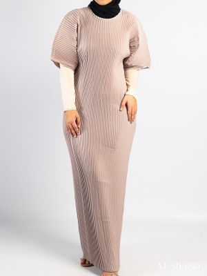 PLEATED INNER - MOCHA