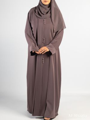 DEEP MAUVE BUTTON