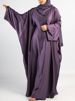 SATIN FARASHA - GRAPE