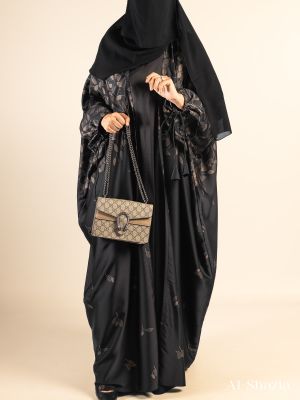 BEDOON ESSM LEAF FARASHA PLEAT - BRONZE