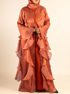 ORGANZA FRILL ORANGE