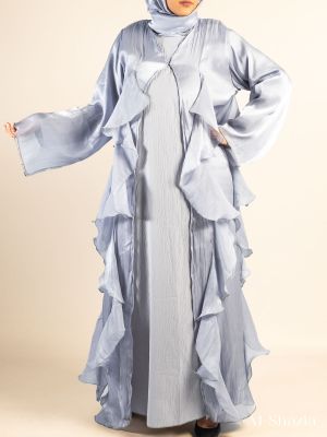 FRILL ORGANZA SILVER