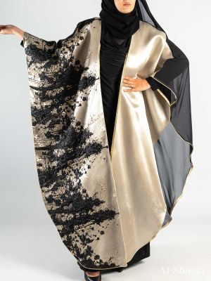 TURKISH BLACK BROCADE DRESS
