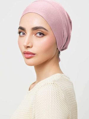 TURKISH SCARF UNDERCAP - SOFT PINK