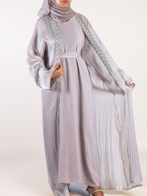 SAFA ABAYA SET - MINK