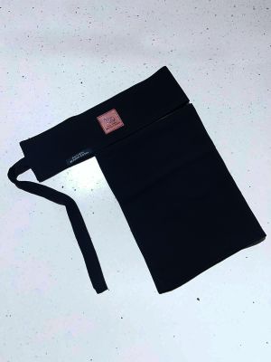 BEDOON SHORT NIQAB 20CM - TAN LEATHER