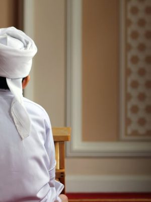 MEN'S TURBAN WHITE
