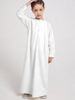 BOYS EMIRATI COTTON - WHITE