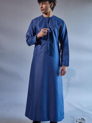 EMIRATI WITH TASSEL - MARINE BLUE