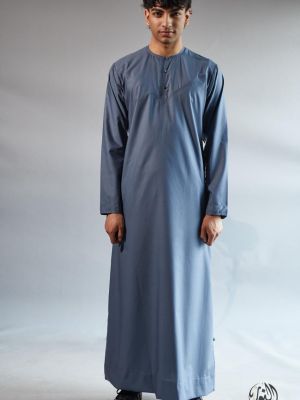 AL NOOR EMIRATI WITH METAL STUD - DENIM