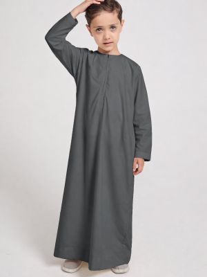 EMIRATI BOYS COTTON - CHARCOAL