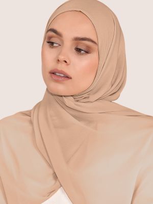 STRETCH CHIFFON - NUDE