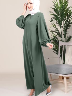 BEYZA PEARL SLEEVE - SEA GREEN