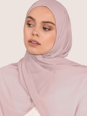 STRETCH CHIFFON - MINK