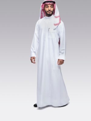 ASEEL KURTA - WHITE