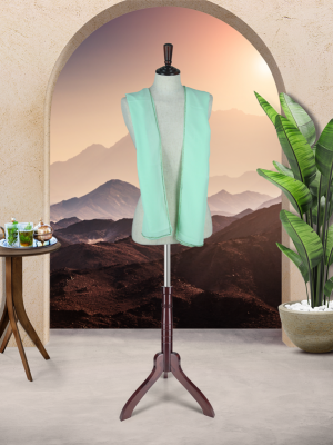 DUPATTA CHIFFON SCARVES WITH DIAMANTE BORDERS - MINT GREEN