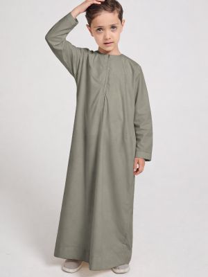 EMIRATI BOYS COTTON - ASH GREY